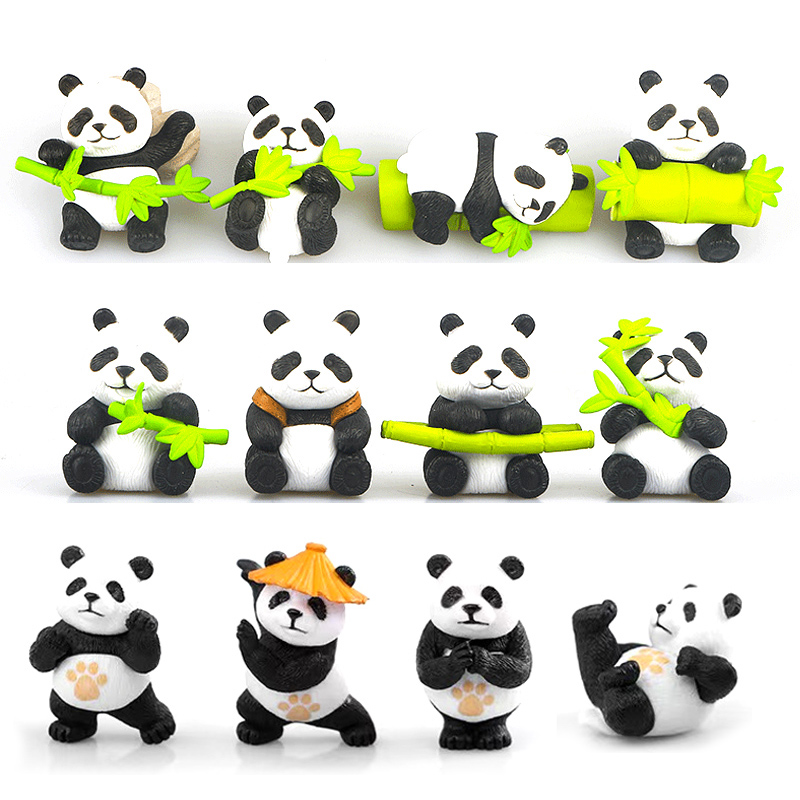 Art Craft New Year - New Cute Panda Design Car Console