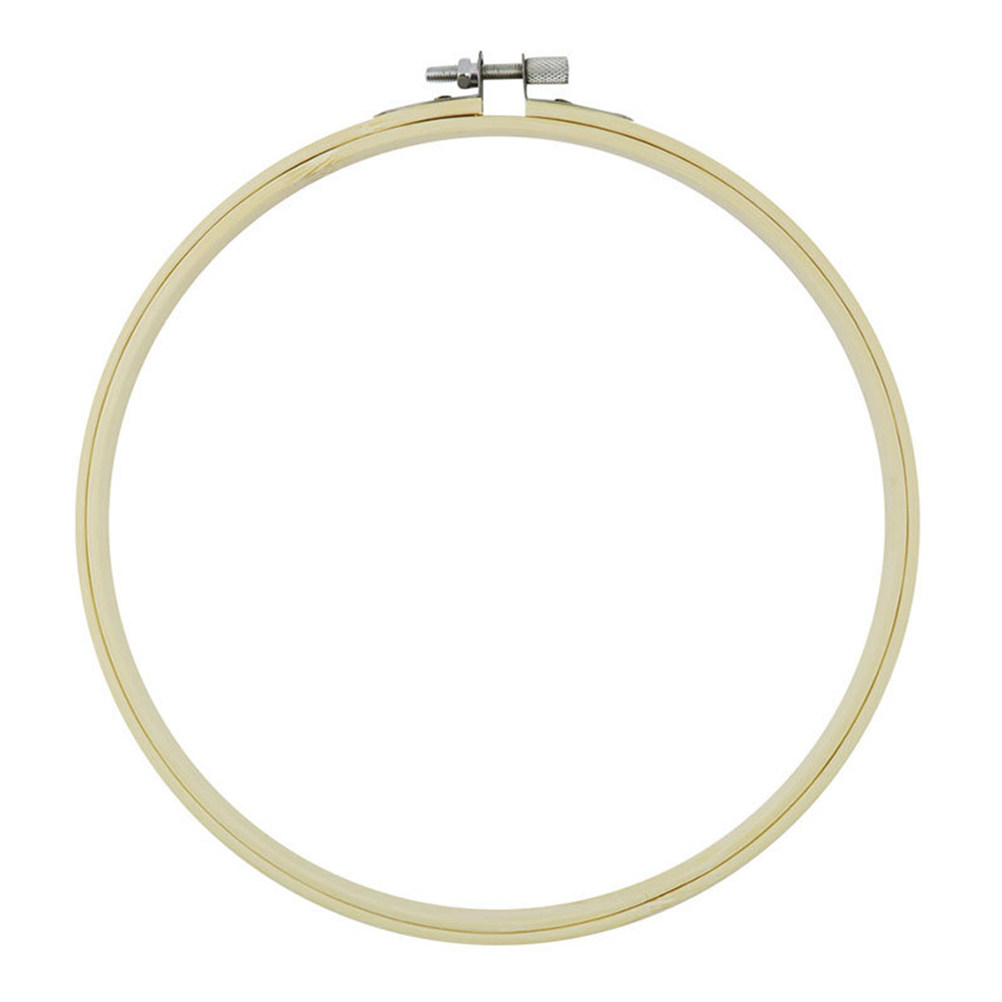 Art Craft Gift Ideas - 12Pcs 20Cm Bamboo Embroidery Hoop Set