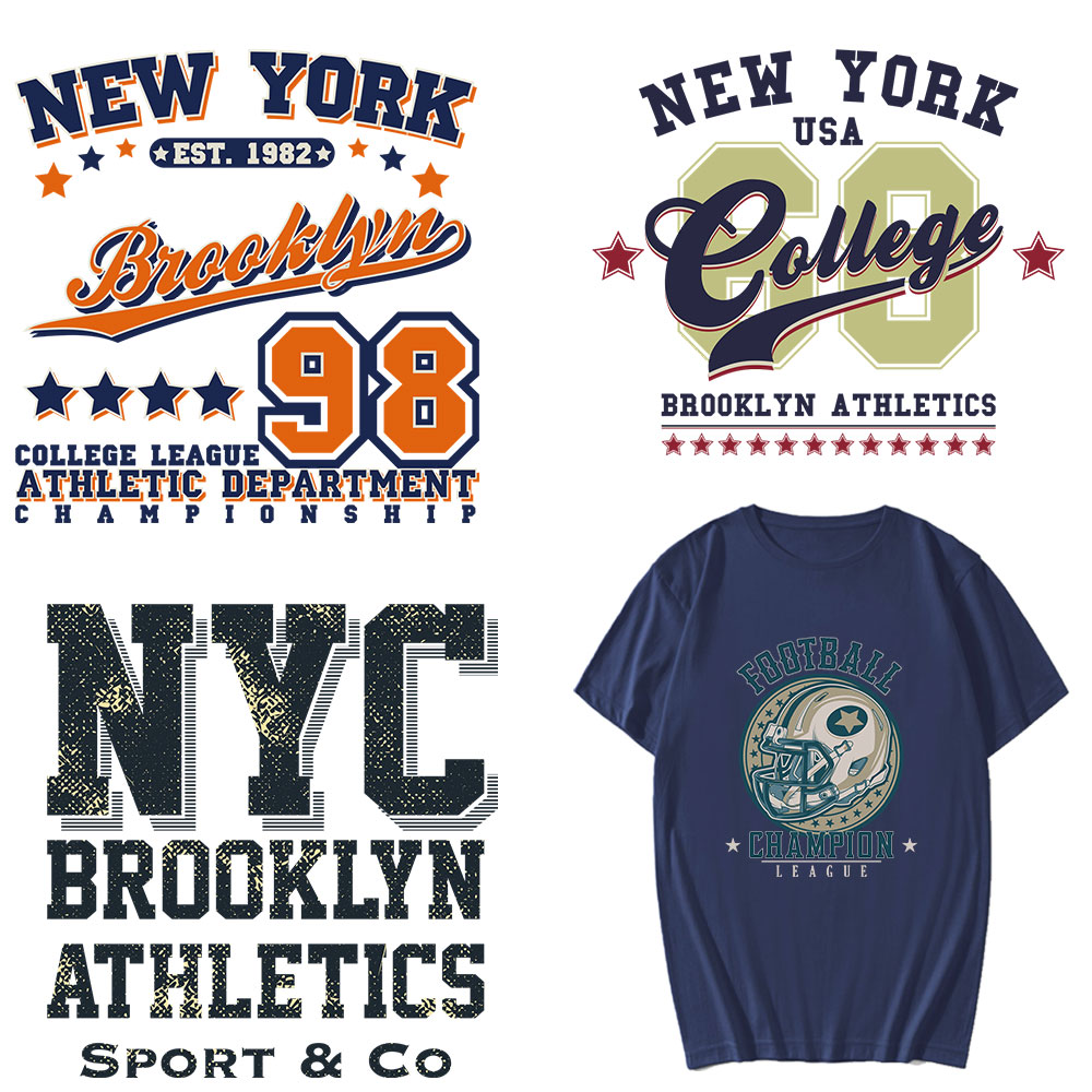 Art And Craft New York - New York Brooklyn Iron On Transfer