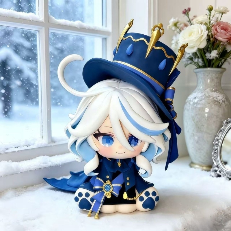 Art Craft New Year - Cute Kitty Mini Genshin Impact Figure