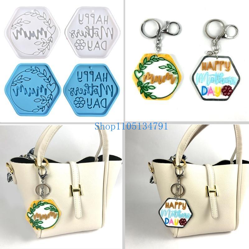 Art And Craft For Mother'S Day - 98km Mother Day Keychain Silicone Mold