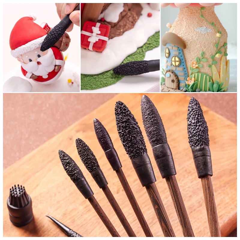 Art Craft Stick - 9pcs Clay Sculpture Texture Stick Tools