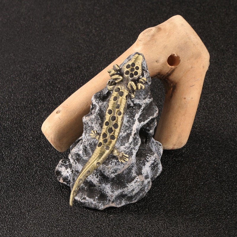 Art Craft New Year - 1 PC Creative Solid Brass Salamander