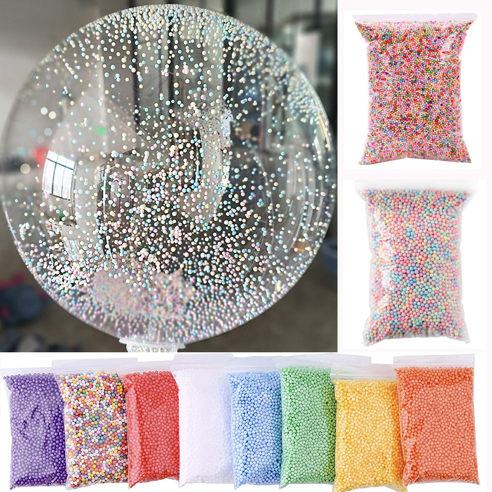 Art Craft Earth Day - 10g 2.5-3mm Foam Beads Colorful Styrofoam
