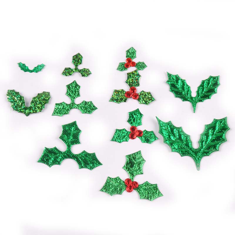 100Pcs 25-60mm Christmas Tree  - Art Craft New Year recension och pris