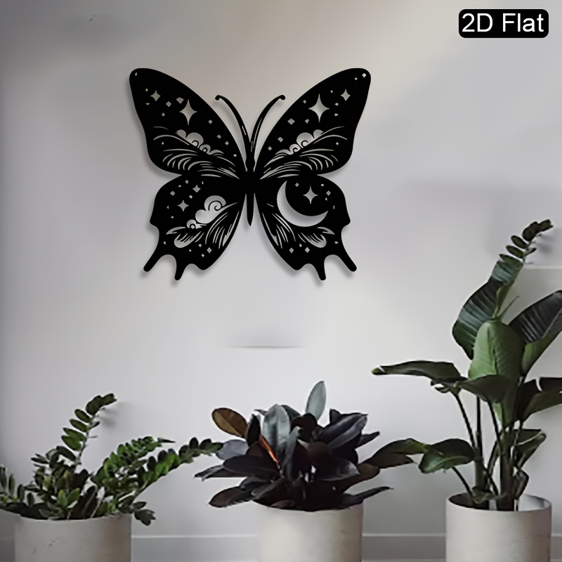 CIFBUY Metal Wall Art Moon But - Art Craft Night recension och pris