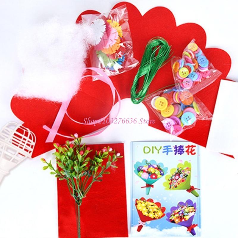 R6FD Diy Bridal Bouquet Materi - Art And Craft For Mother'S Day recension och pris
