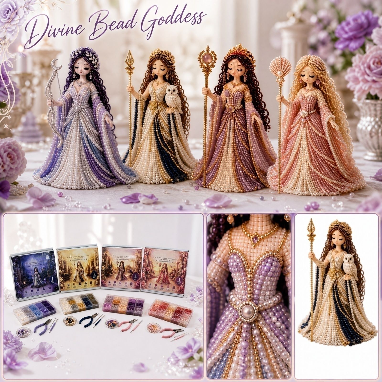 Divine Beaded Goddess DIY Craf - Art Craft Earth Day recension och pris