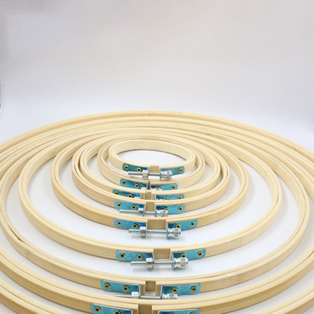 12Pcs 20Cm Bamboo Embroidery H - Art Craft Gift Ideas recension och pris