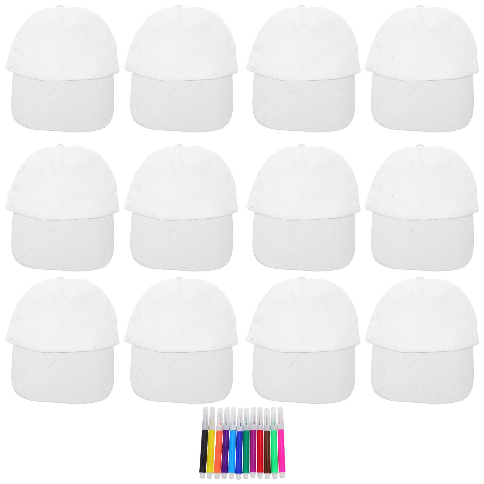 1Set Kids Baseball Cap Plain W - Art Craft Kids recension och pris
