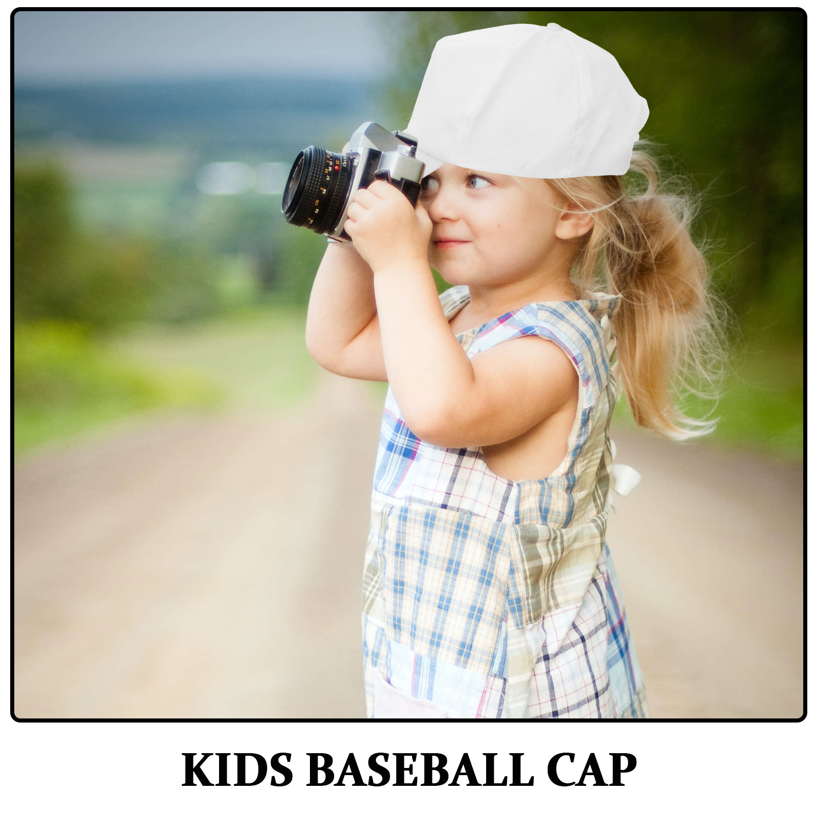 1Set Kids Baseball Cap Plain W - Art Craft Kids recension och pris