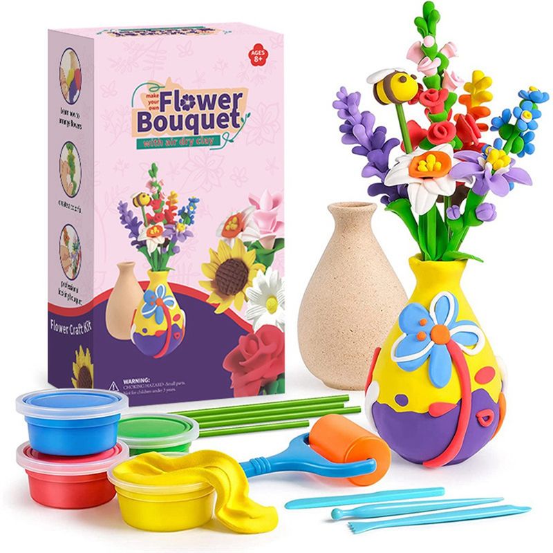 J1UL1N Flower Craft Kit For Ki - Art And Craft For Mother'S Day recension och pris