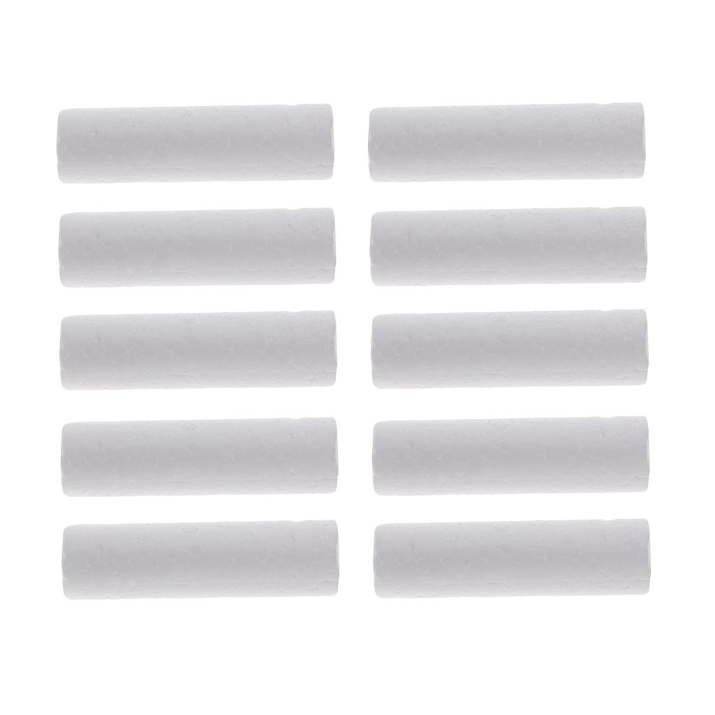 10 Pieces Blank White Cylinder - Art Craft Kids recension och pris