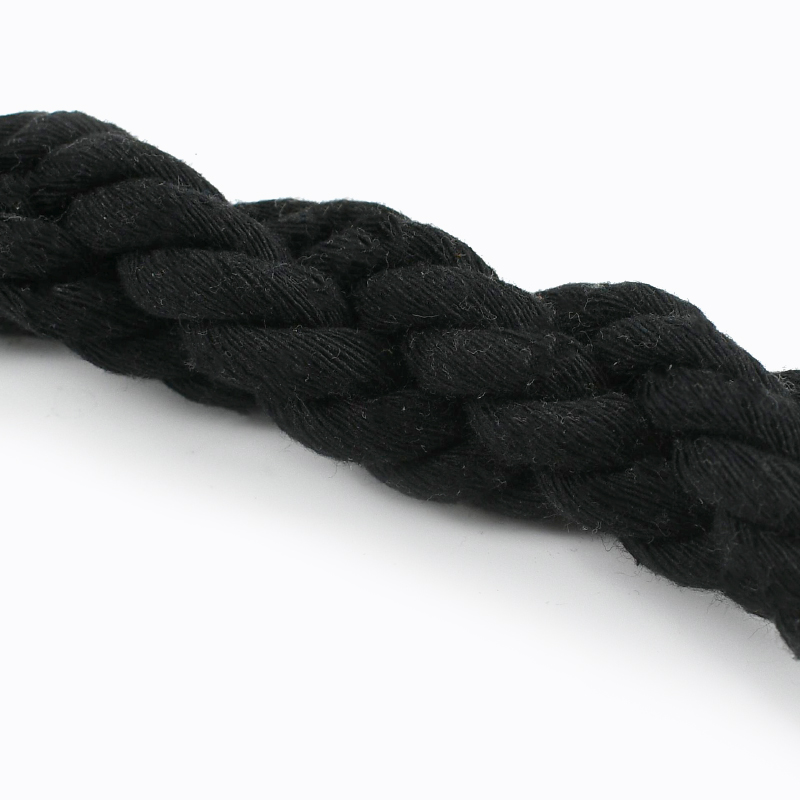 1-5M 5-20mm Black 3 Shares Twi - Macrame Cord Cotton recension och pris