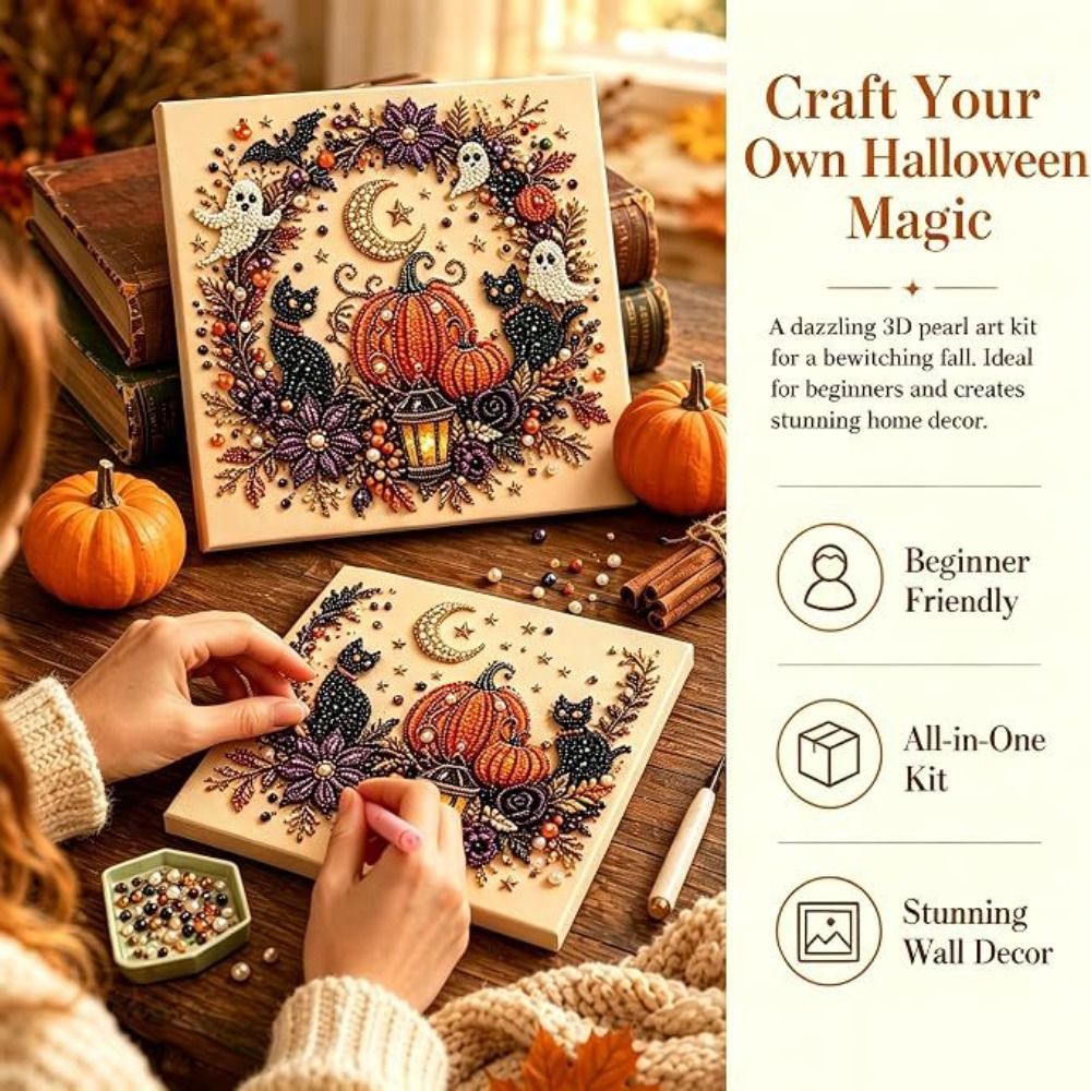 Friendly Crafts Halloween Pear - Art Craft Earth Day recension och pris