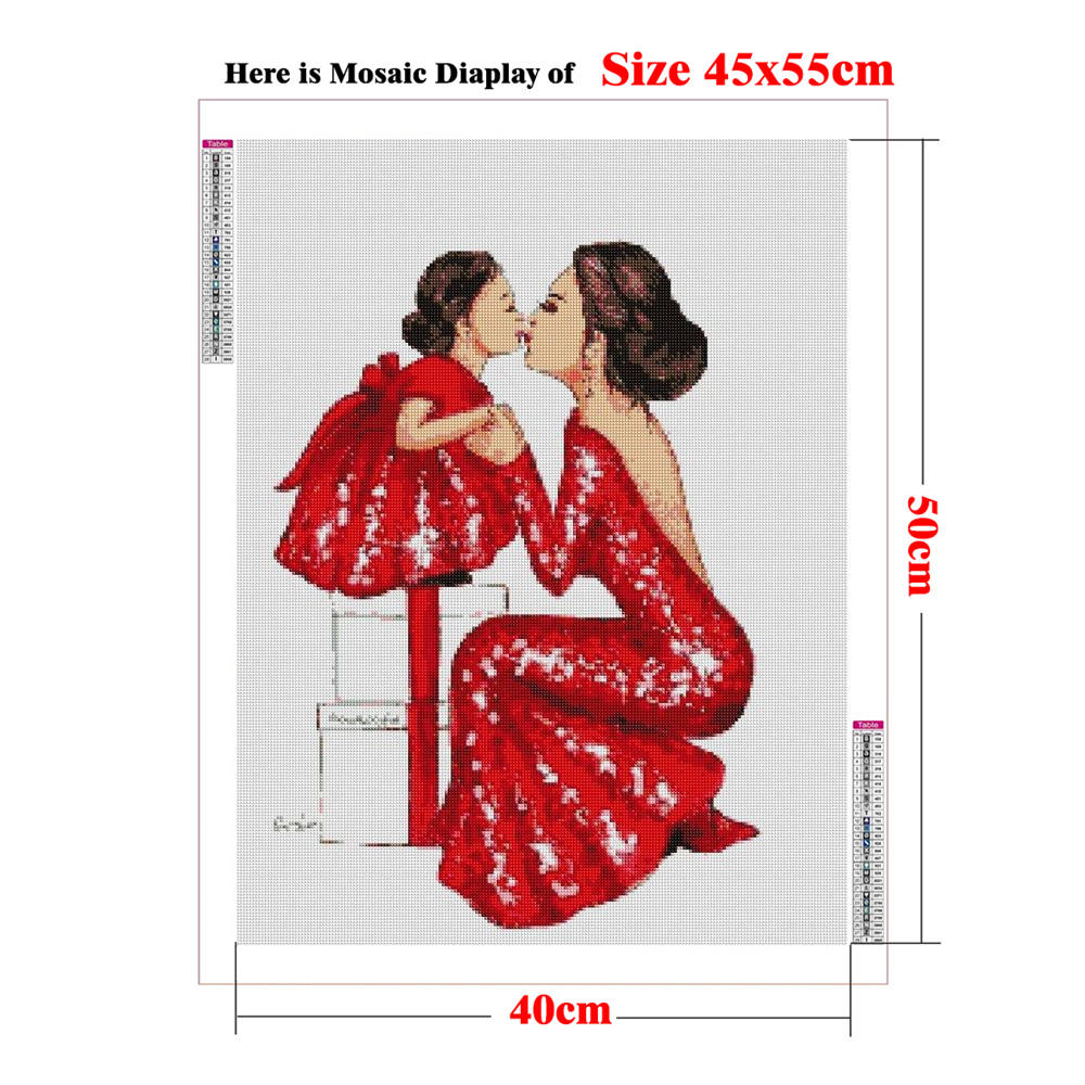 Mother Daughter Art Hobby 5D D - Art And Craft For Mother'S Day recension och pris