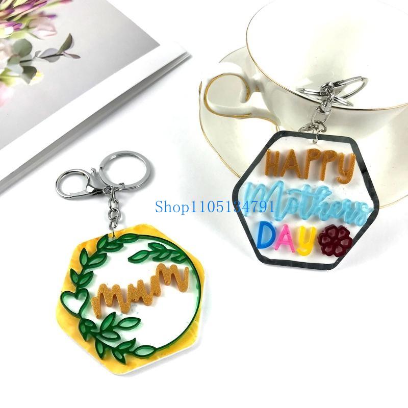 98km Mother Day Keychain Silic - Art And Craft For Mother'S Day recension och pris