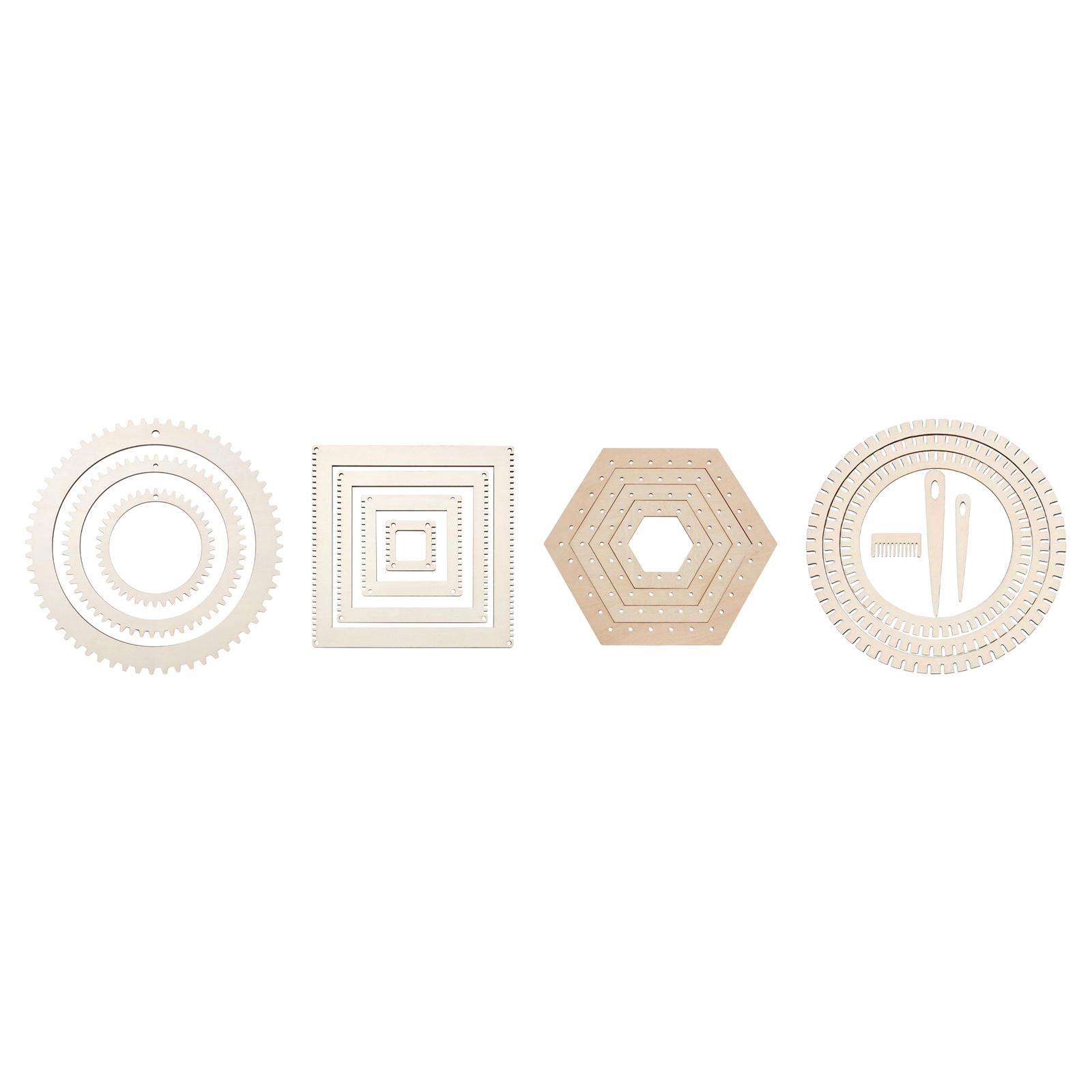 Wooden Weaving Looms Kit DIY C - Art Craft Kids recension och pris