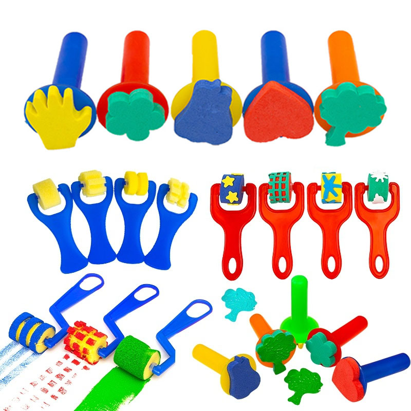 Children Toddler Sponge Stamp  - Art Craft Kids recension och pris