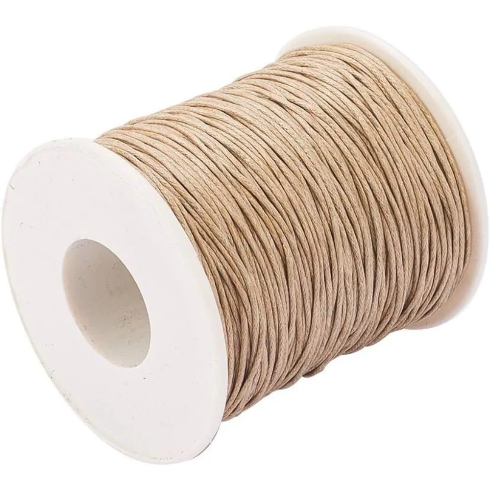 100 Yards Waxed Cord Cotton, W - Macrame Cord Cotton recension och pris