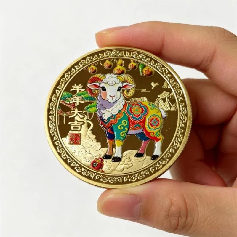 Of The Goat Souvenir Coins 202 - Art Craft New Year recension och pris