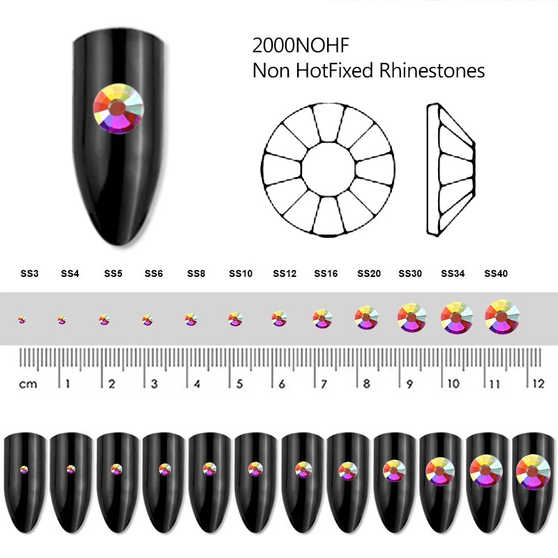 Light Rose Nail Art Non-hotfix - Light Art And Craft recension och pris