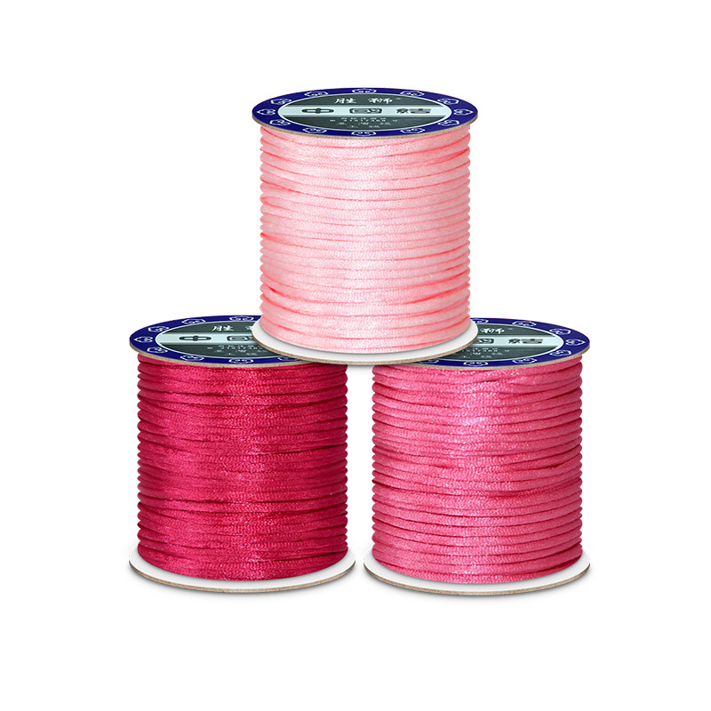 2mm Red Nylon Cord Thread for  - Macrame Cord Cotton recension och pris
