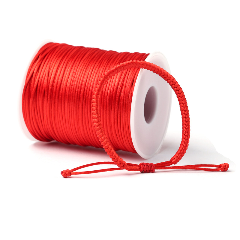 2mm Red Nylon Cord Thread for  - Macrame Cord Cotton recension och pris