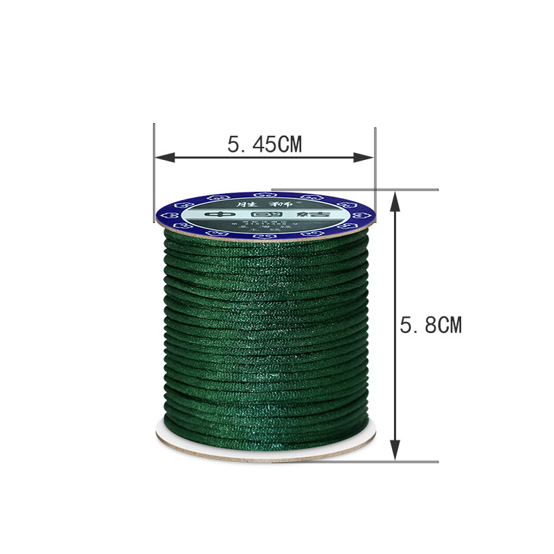 2mm Red Nylon Cord Thread for  - Macrame Cord Cotton recension och pris