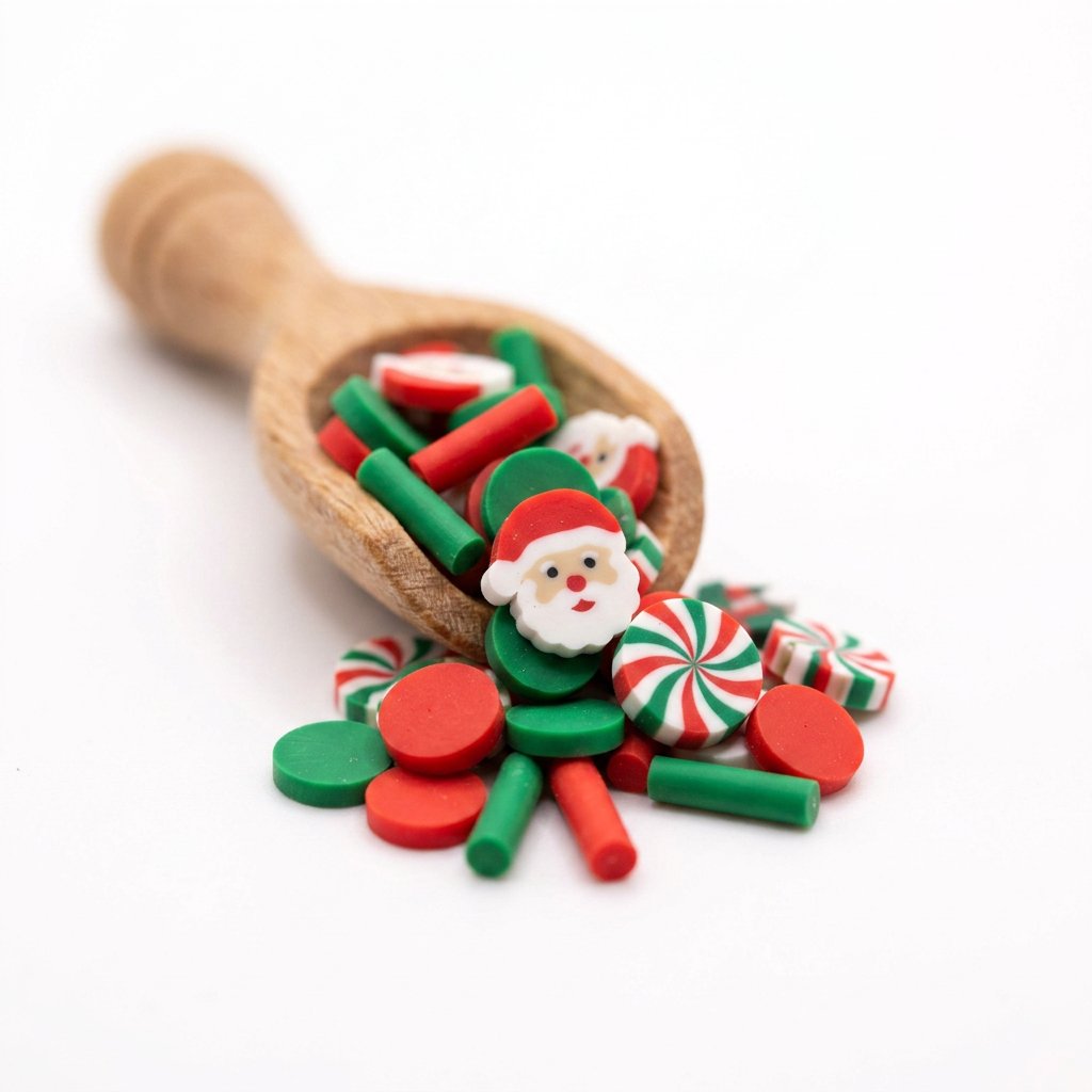 250pcs Christmas Polymer Clay  - Art Craft Earth Day recension och pris