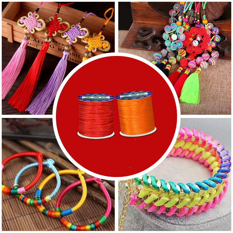 1.5mm 2mm 2.5mm Nylon Cotton B - Macrame Cord Cotton recension och pris
