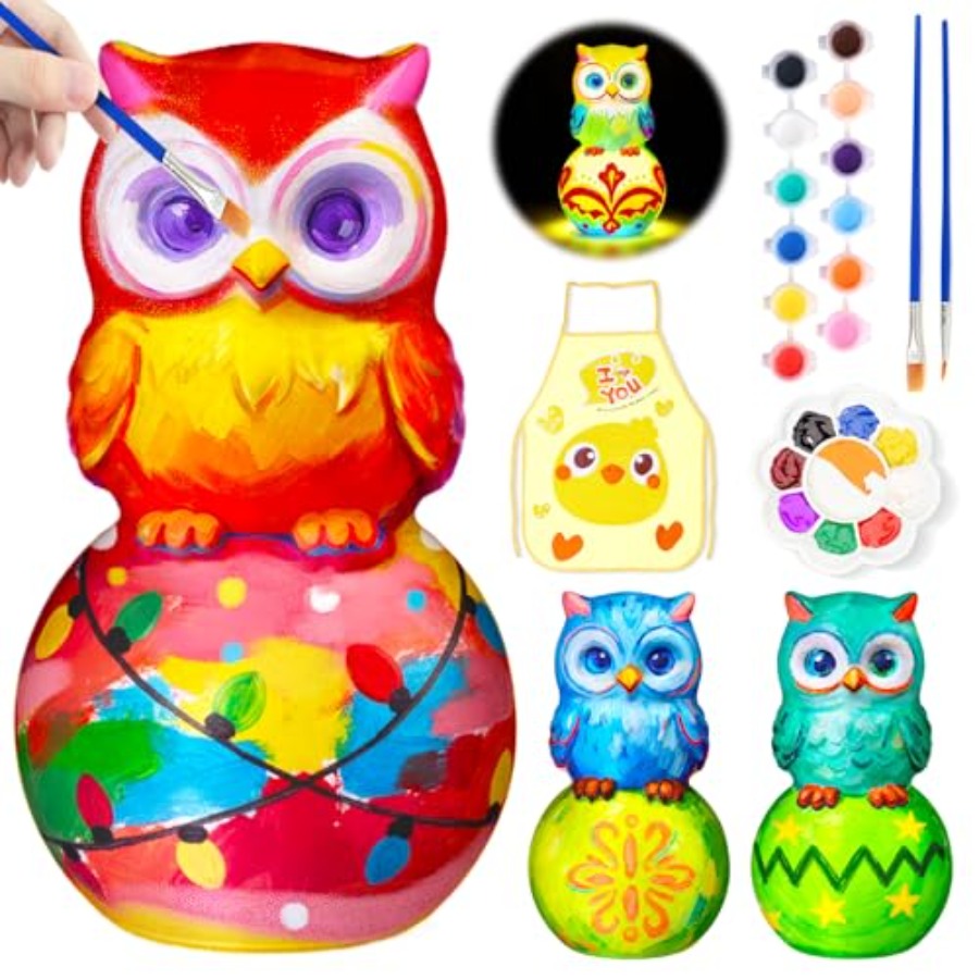 Paint Your Own Lamp Kit, Arts  - Light Art And Craft recension och pris