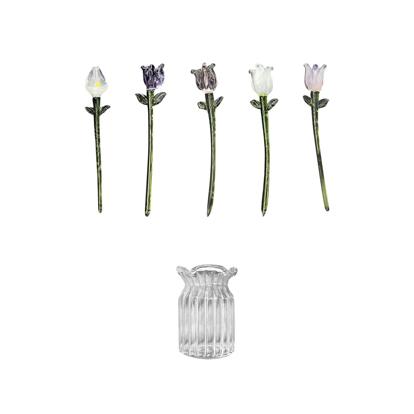 Glass Flower Home Decor Mother - Art And Craft For Mother'S Day recension och pris