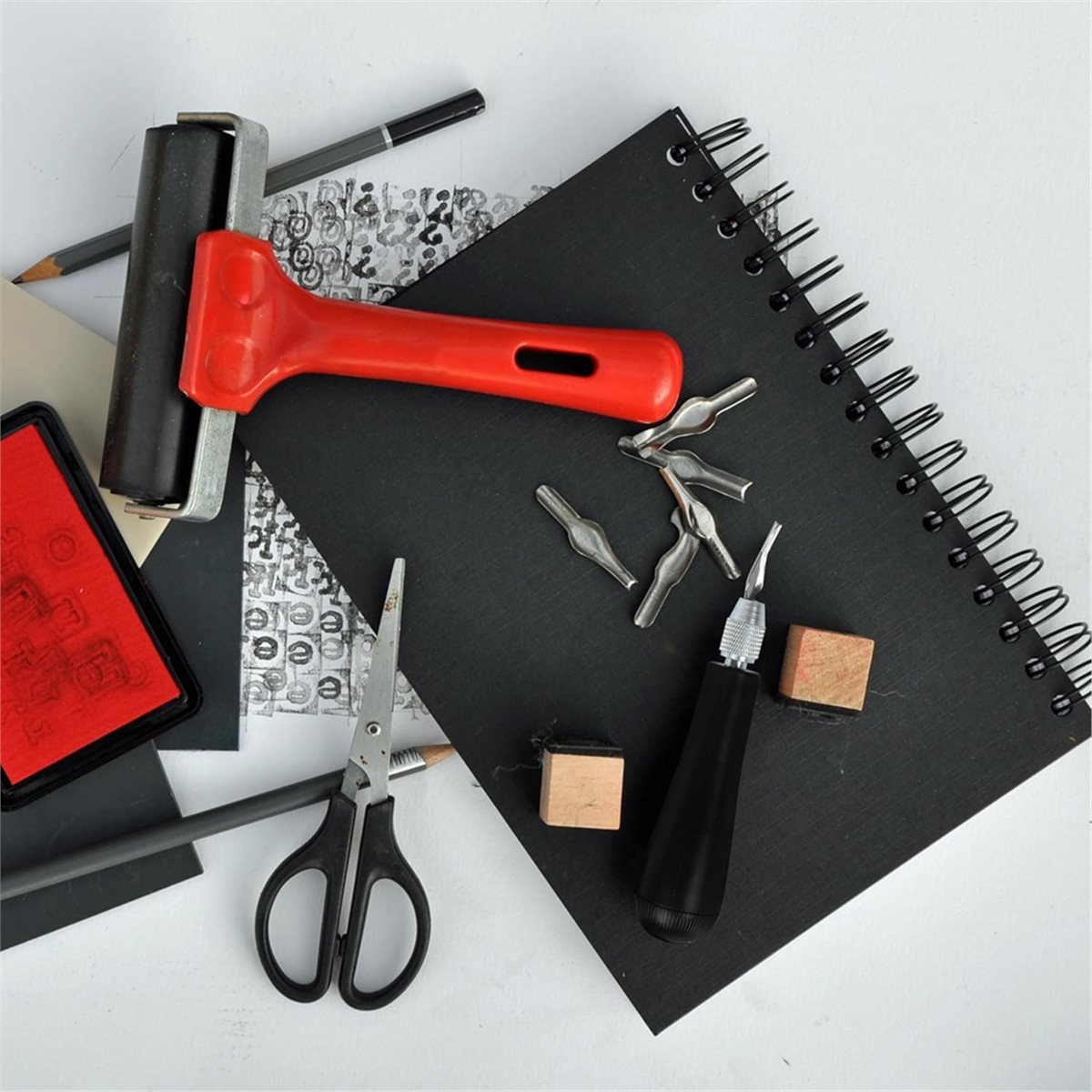 2Sets Linoleum Carving Tools C - Linocut Carving Tool recension och pris