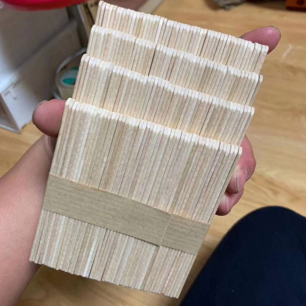 400Pcs Wood Craft Sticks Natur - Art Craft Stick recension och pris
