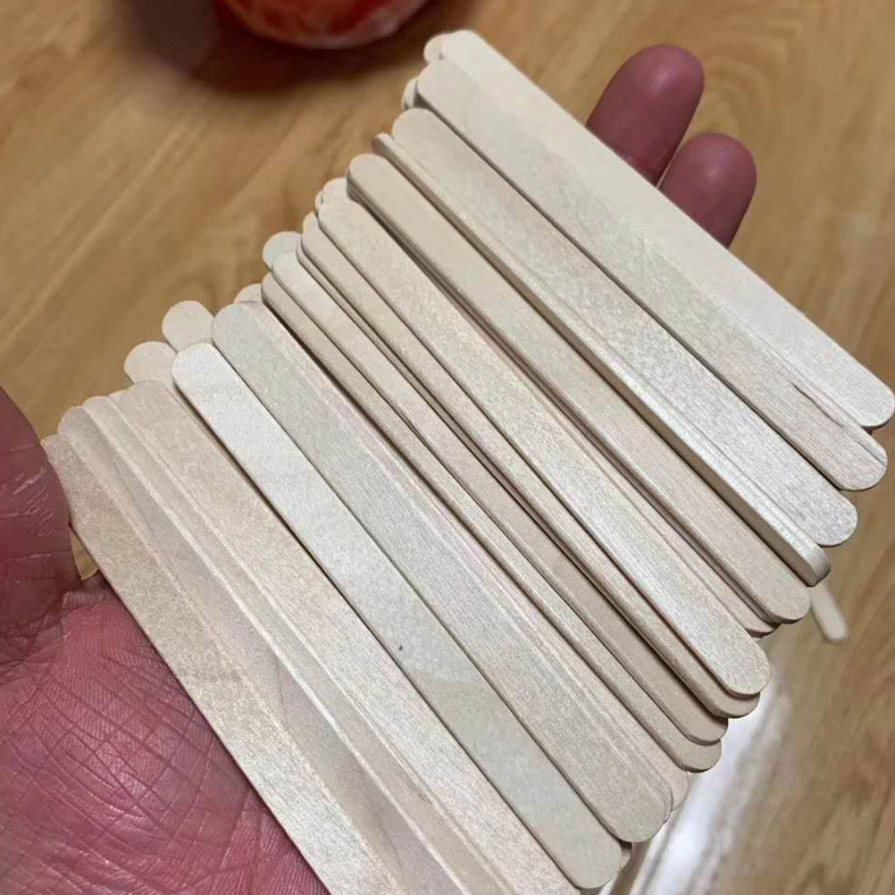 400Pcs Wood Craft Sticks Natur - Art Craft Stick recension och pris