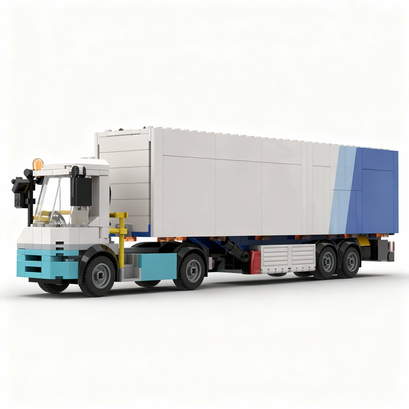 153pcs MOC City Cargo Electric - Art Craft Gift Ideas recension och pris