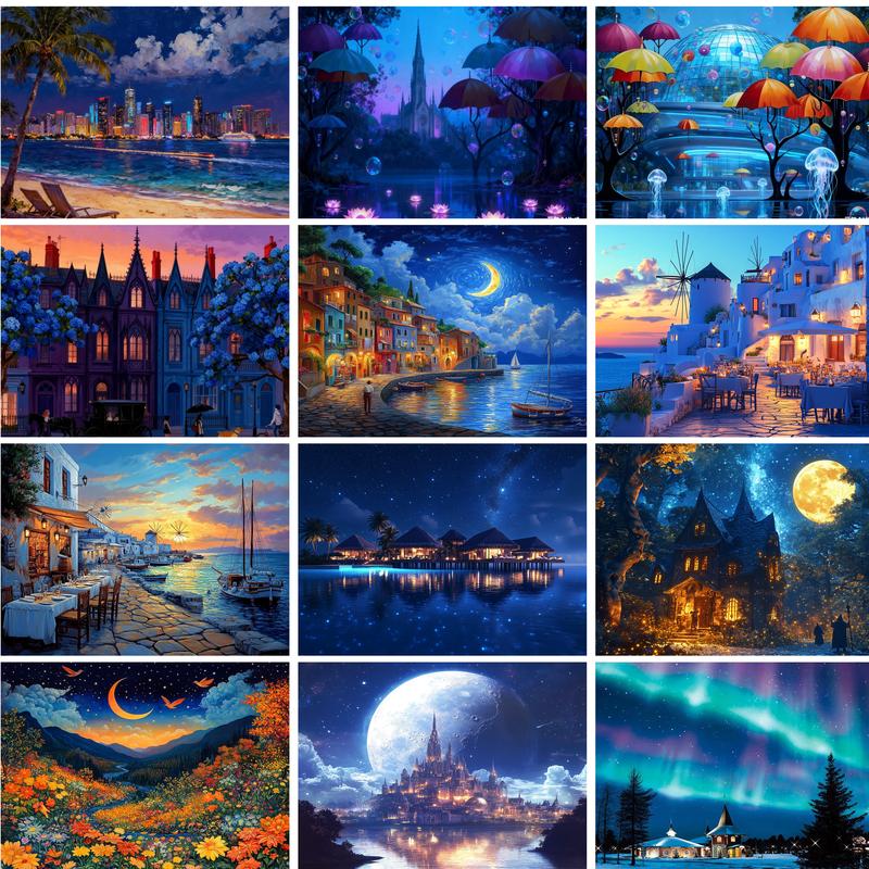 RUOPOTY Paint By Numbers Arts  - Art Craft Night recension och pris