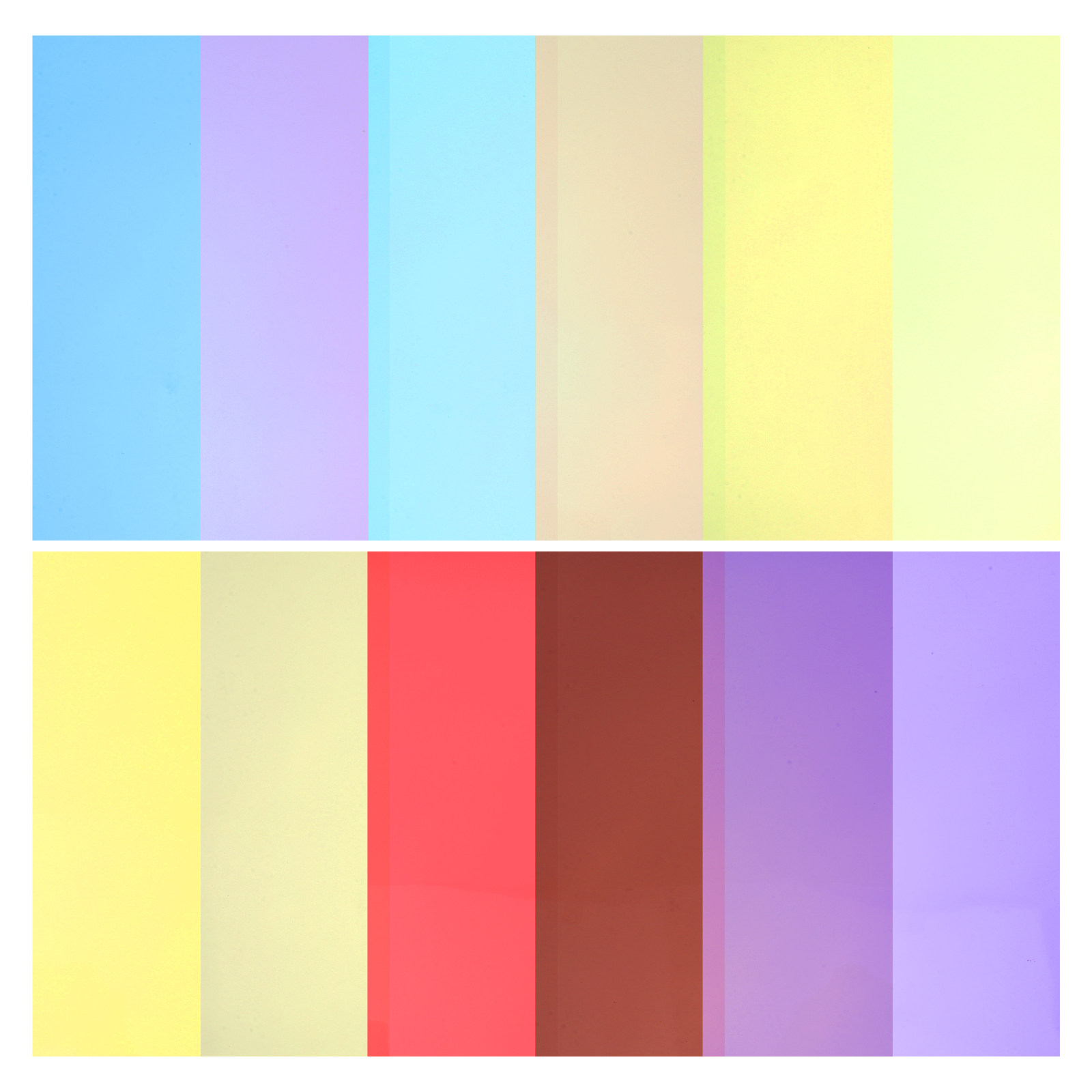 10Pcs PVC Cellophane Colored S - Light Art And Craft recension och pris
