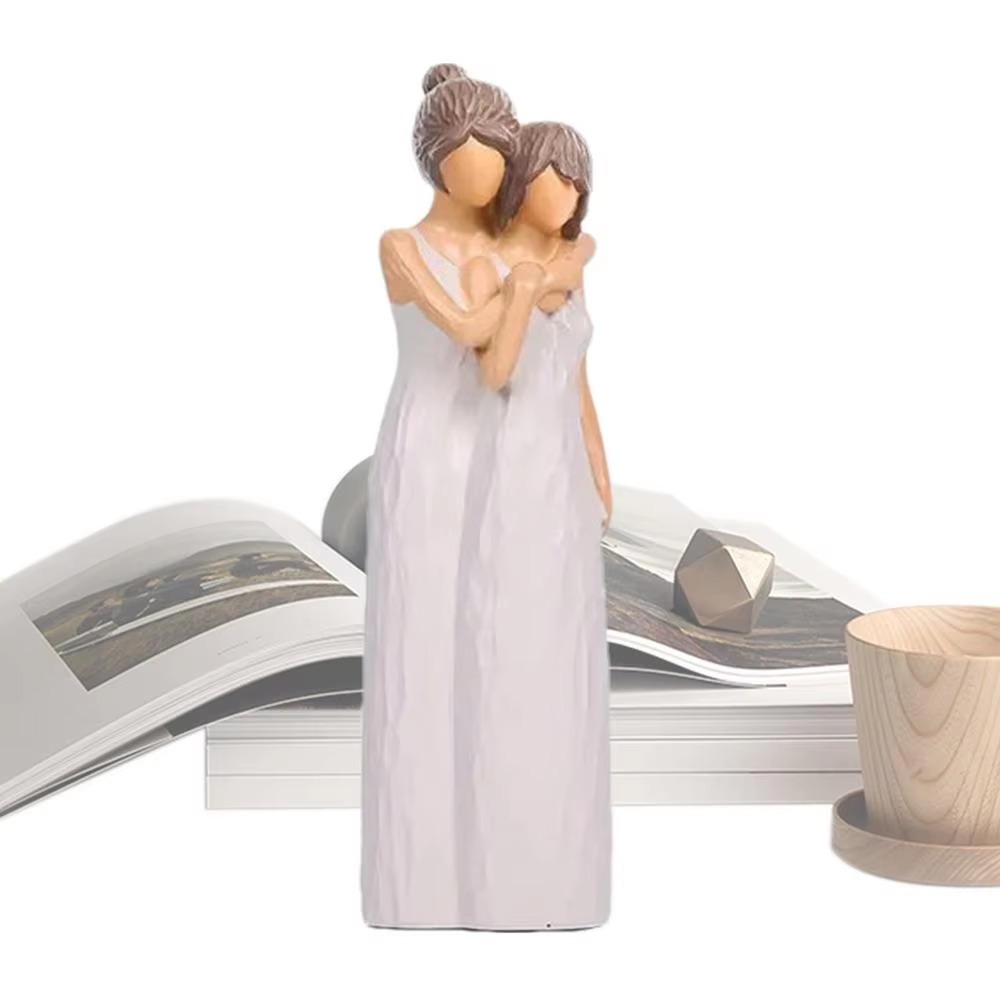 Hand-Painte Mother And Daughte - Art And Craft For Mother'S Day recension och pris