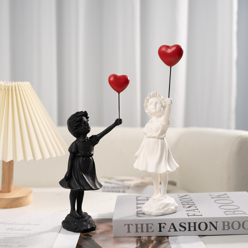 Banksy Statuette Art Crafts Tr - Art And Craft For Mother'S Day recension och pris