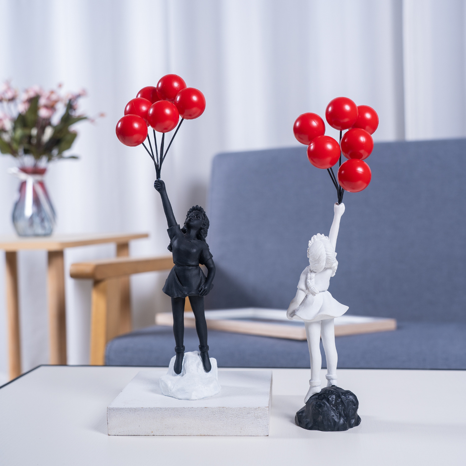 Banksy Statuette Art Crafts Tr - Art And Craft For Mother'S Day recension och pris