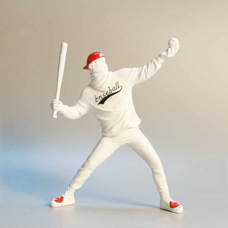 Banksy Statuette Art Crafts Tr - Art And Craft For Mother'S Day recension och pris