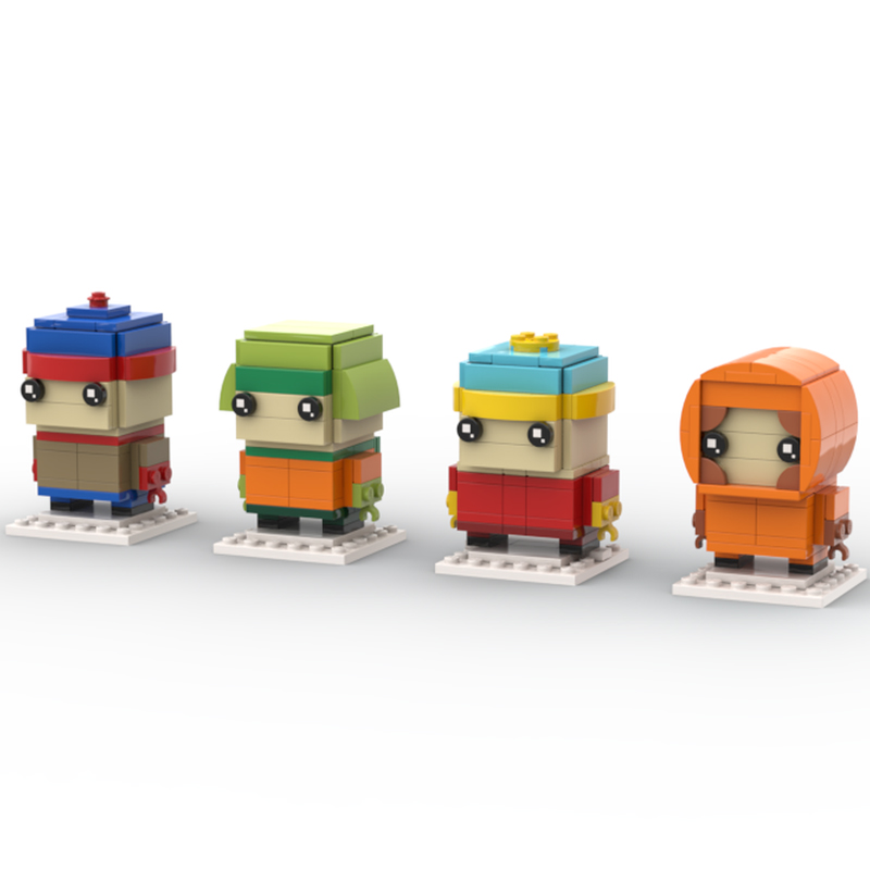 336pcs MOC South Park BrickHea - Art Craft Gift Ideas recension och pris