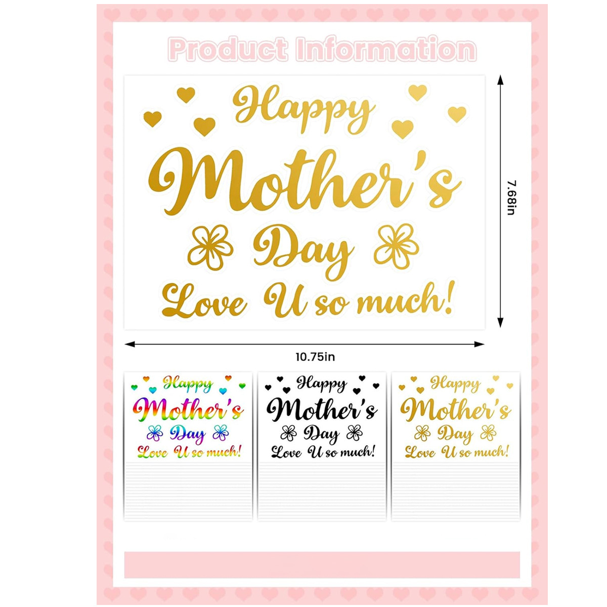 Mother’s Day Party Balloon Sti - Art And Craft For Mother'S Day recension och pris