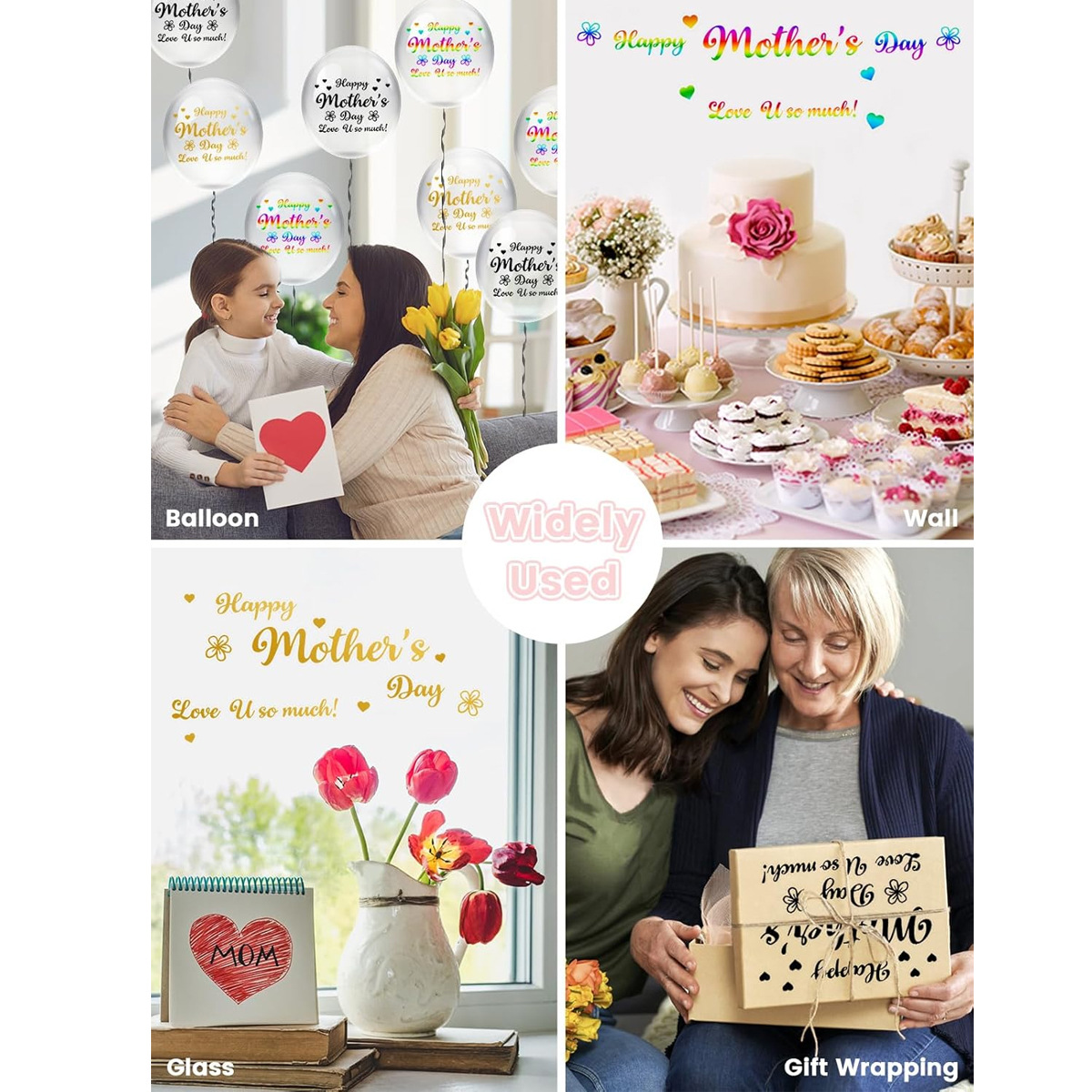 Mother’s Day Party Balloon Sti - Art And Craft For Mother'S Day recension och pris