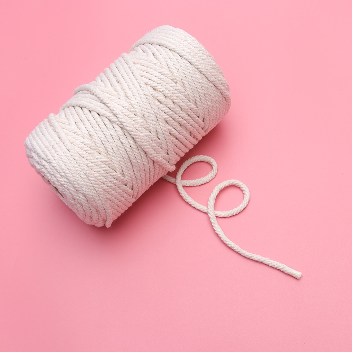 100M Natural Cotton Rope 5Mm U - Macrame Cord Cotton recension och pris