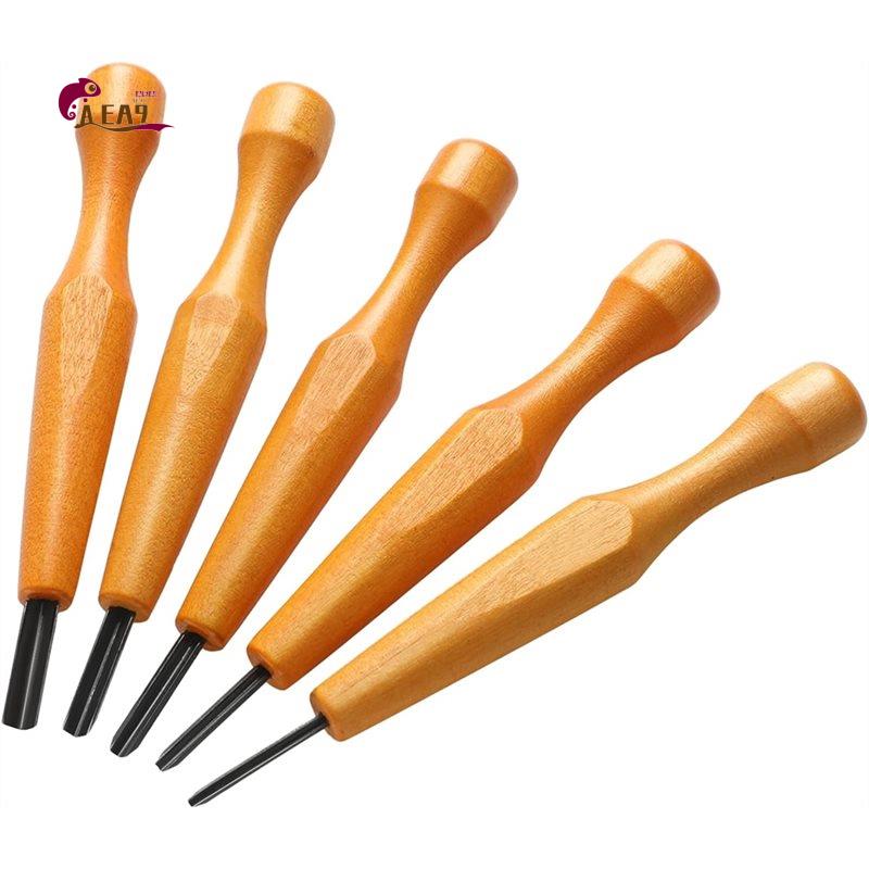 AEA9-5 Pcs Carving Tools Set - - Linocut Carving Tool recension och pris