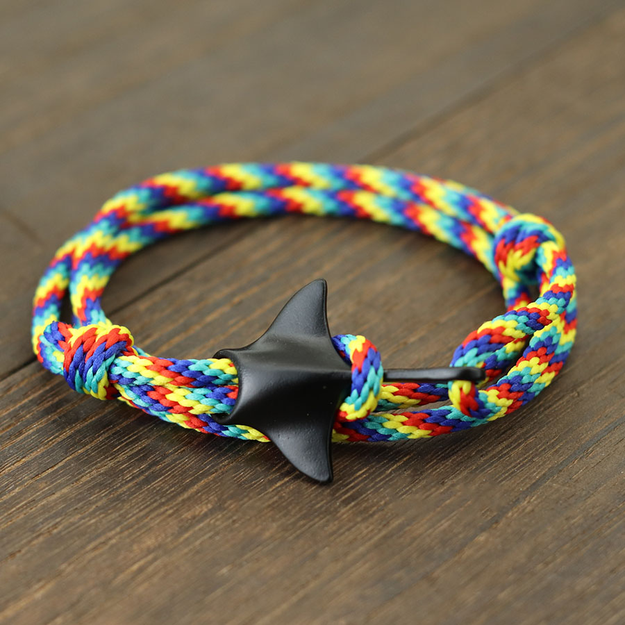 Stylish Manta Bracelet Men Wom - Macrame Cord Cotton recension och pris
