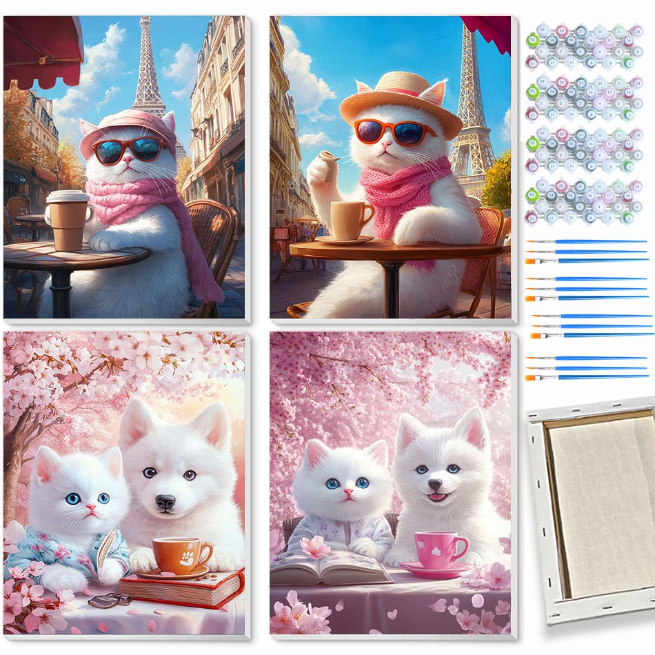 CHENISTORY cute pet Paint By N - Art Craft Ideas For Adults recension och pris